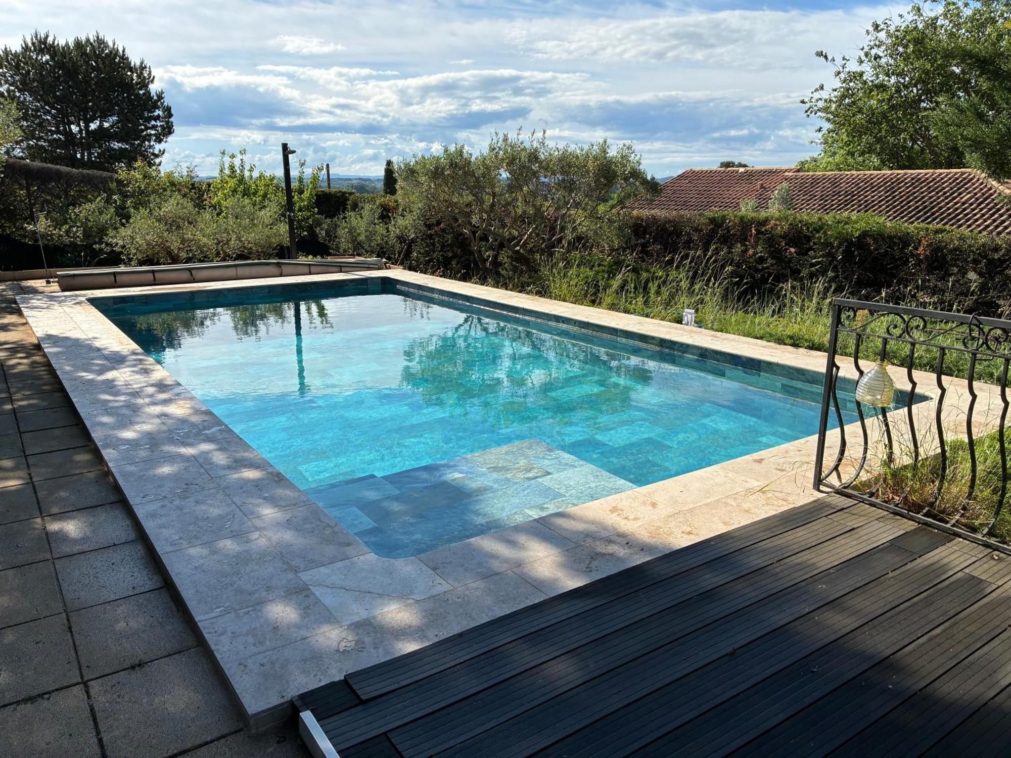 Gite 2 Chambres Avec Piscine Sernhac Buitenkant foto